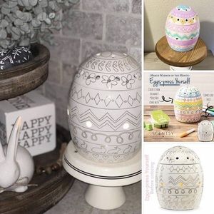 Eggspress Yourself Scentsy Warmer - used once, in original box